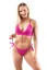 PLAVKOVÉ BRAZILKY V-SHAPE MAGENTA - Velikost: M