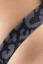 SPODNÍ DÍL PLAVEK SERENA LEOPARD ČERNÝ - Velikost: XS
