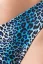 PLAVKOVÉ BRAZILKY LEOPARD MODRÉ - Velikost: XL