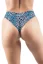 PLAVKOVÉ BRAZILKY LEOPARD MODRÉ - Velikost: XL