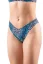PLAVKOVÉ BRAZILKY LEOPARD MODRÉ - Velikost: XL